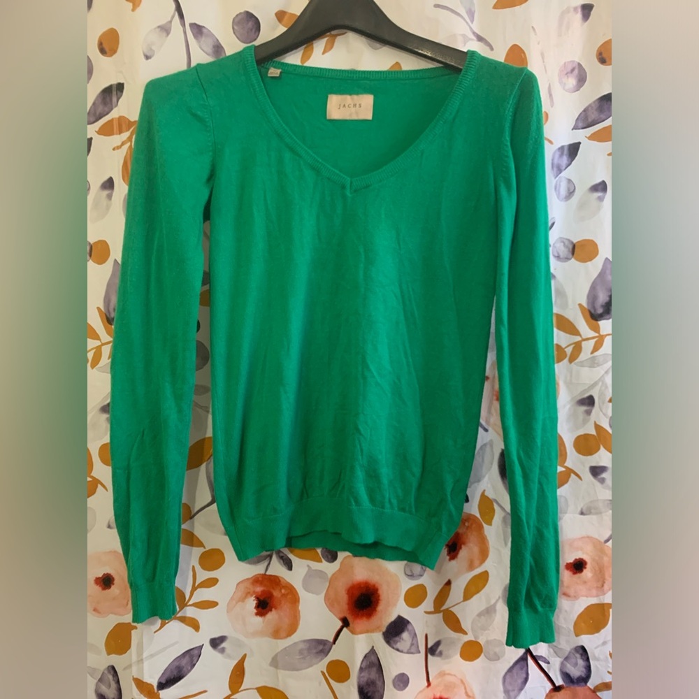 🔥5/$25 Jachs Women's V-Neck Sweater Sz M
